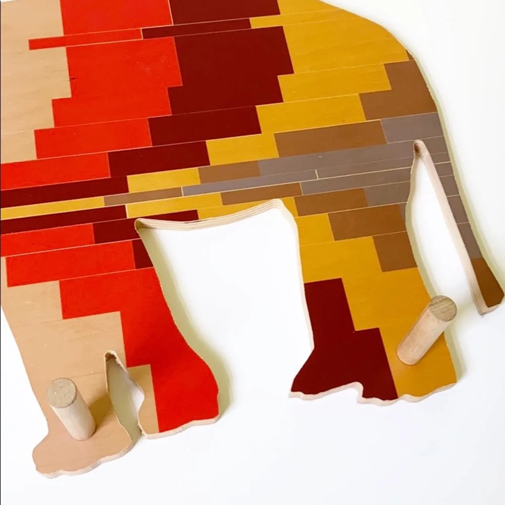 The Land of Nod | Children’s Elephant wood hanger